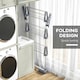 image 6 of HOMCOM 3-Tier Large Clothes Airer Stainless Steel Clothes Drying Rack Grey