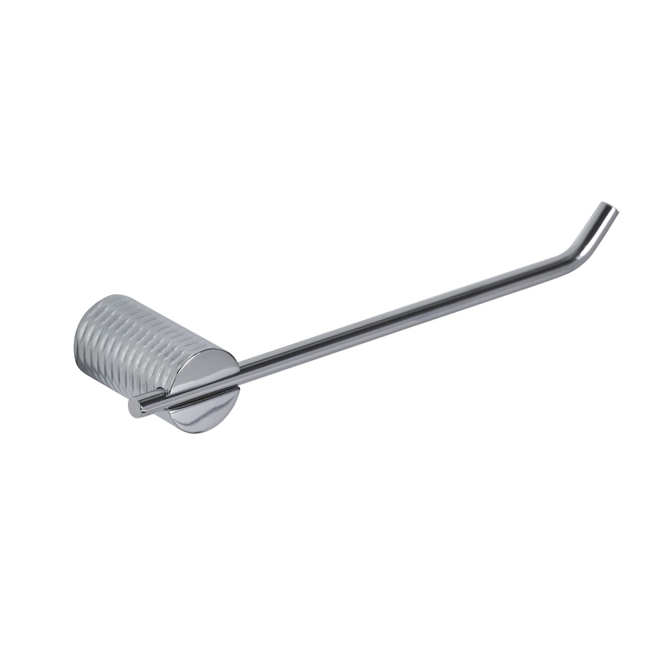 image 1 of Showerdrape Vitality Chrome Stainless Steel Wall Mounted Toilet Roll Holder | Silver | 1