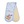 Light Blue with animal and floral patterns