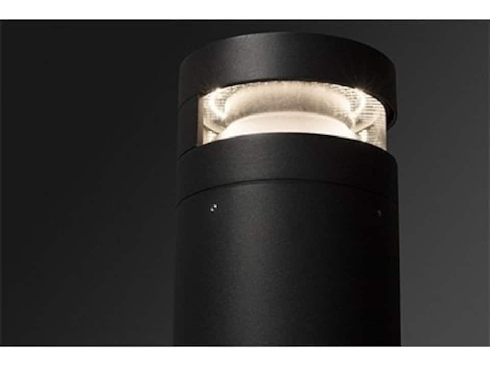 image 1 of Bast Integrated LED Bollards Outdoor Ground Light Black, 3000K, IP65