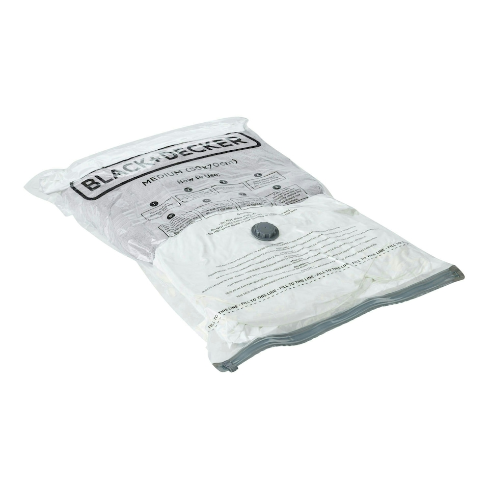 image 1 of BLACK+DECKER Vacuum Bag 6pk Medium