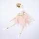 image 6 of Ballerina Pink 14x20cm - Christmas Hanging Decoration