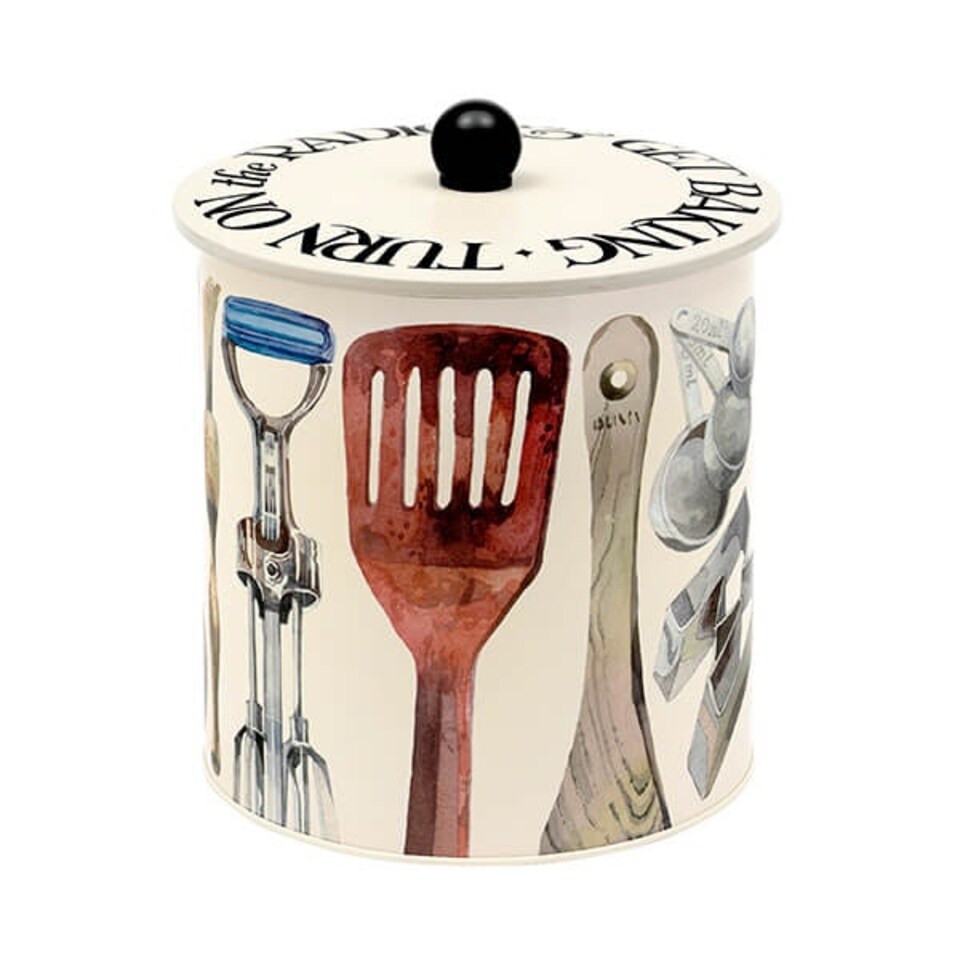 image 1 of Emma Bridgewater Making & Baking Biscuit Barrel