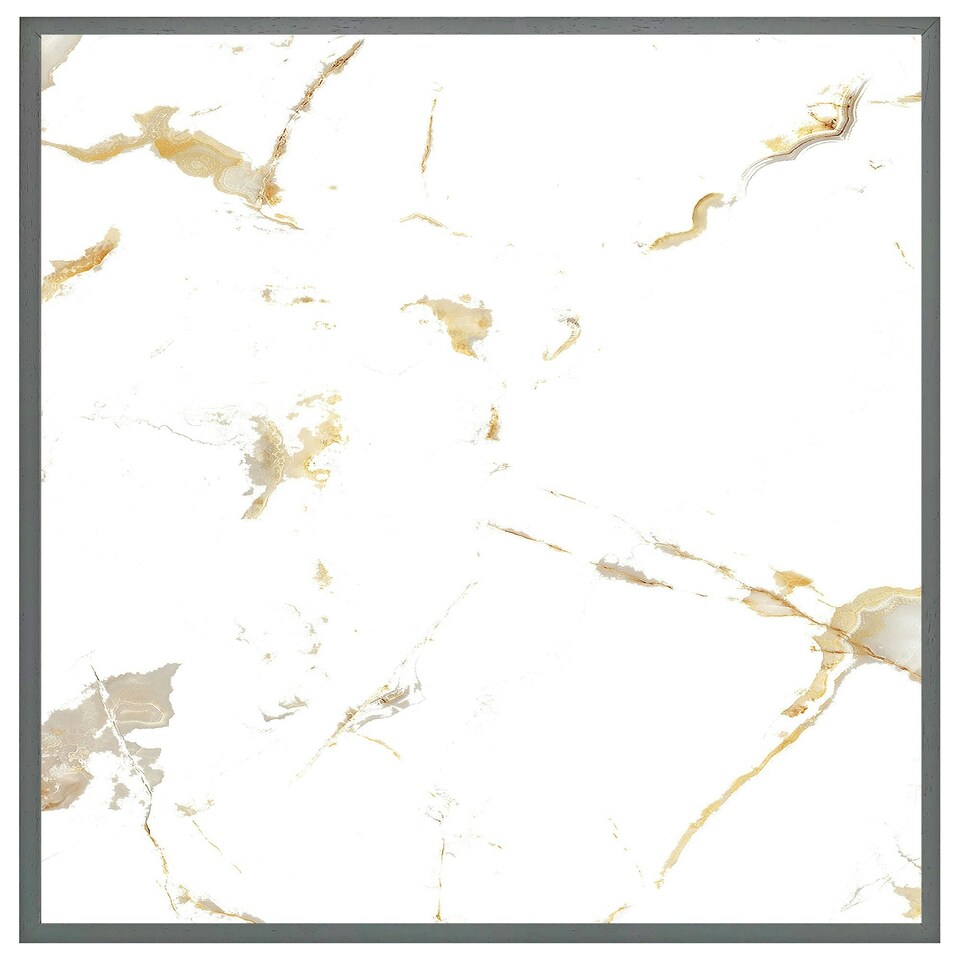 image 1 of Gold marble (Picture Frame) White | M