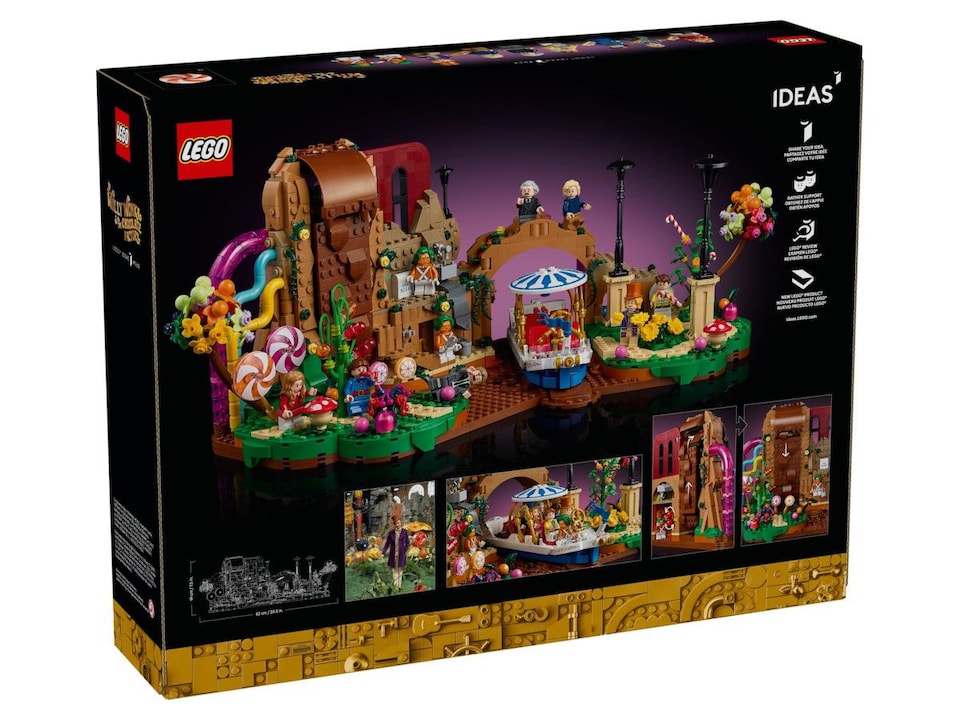 image 1 of LEGO Ideas 21360 Willy Wonka and the chocolate factory