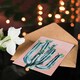 image 4 of Greeting Card Desert Cactus Pastel Colour Pink Teal Watercolour