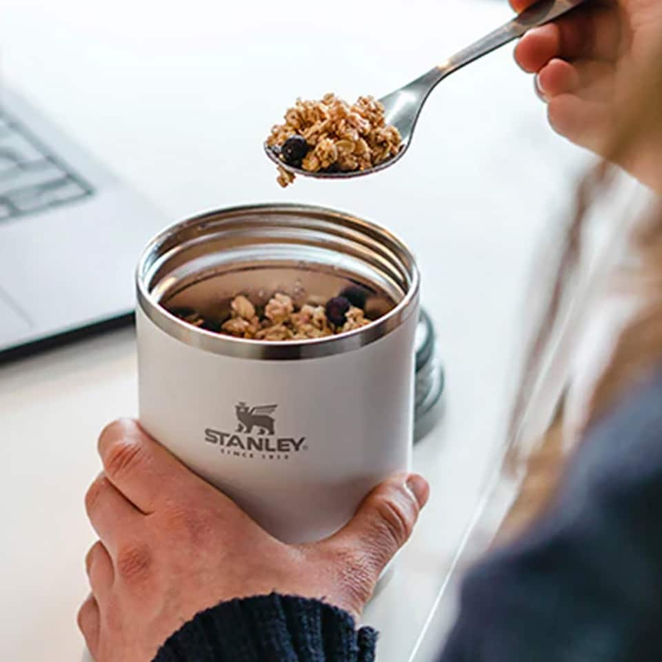 image 1 of Adventure To-Go Food Jar 0.53L Lunch Container | White | White