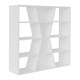 image 2 of Naples Medium Bookcase - L25 x W91 x H134.5 cm - White White