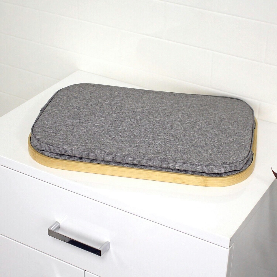 image 1 of Showerdrape Cotswold Grey Bathroom Storage Basket