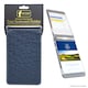 image 8 of Premium Ostrich Golf Scorecard Holder - Navy / Grey