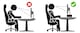 image 9 of Durable Premium Felt Monitor Riser Laptop Stand | Adjustable Shelf | Charcoal | Grey