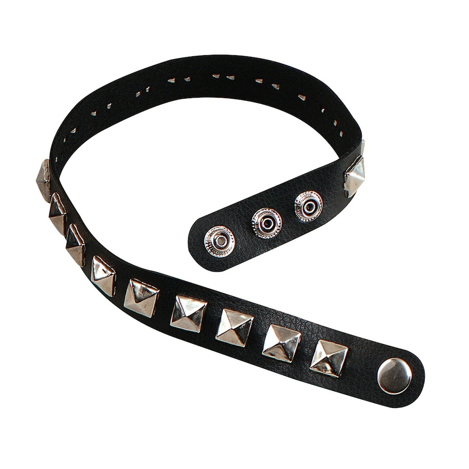 image 1 of Bristol Novelty Unisex Adults Studded Choker - Black - One Size One Size