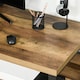 image 6 of HOMCOM Computer Writing Desk K-Shaped Steel Leg Storage Shelf Home Office