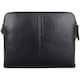 image 5 of Genuine Soft Leather Crossbody Shoulder Handbag with Adjustable Strap Grey | Dark Grey