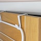 image 4 of JVL 2 Tier Over Door Drying Rack - 8.5M, White