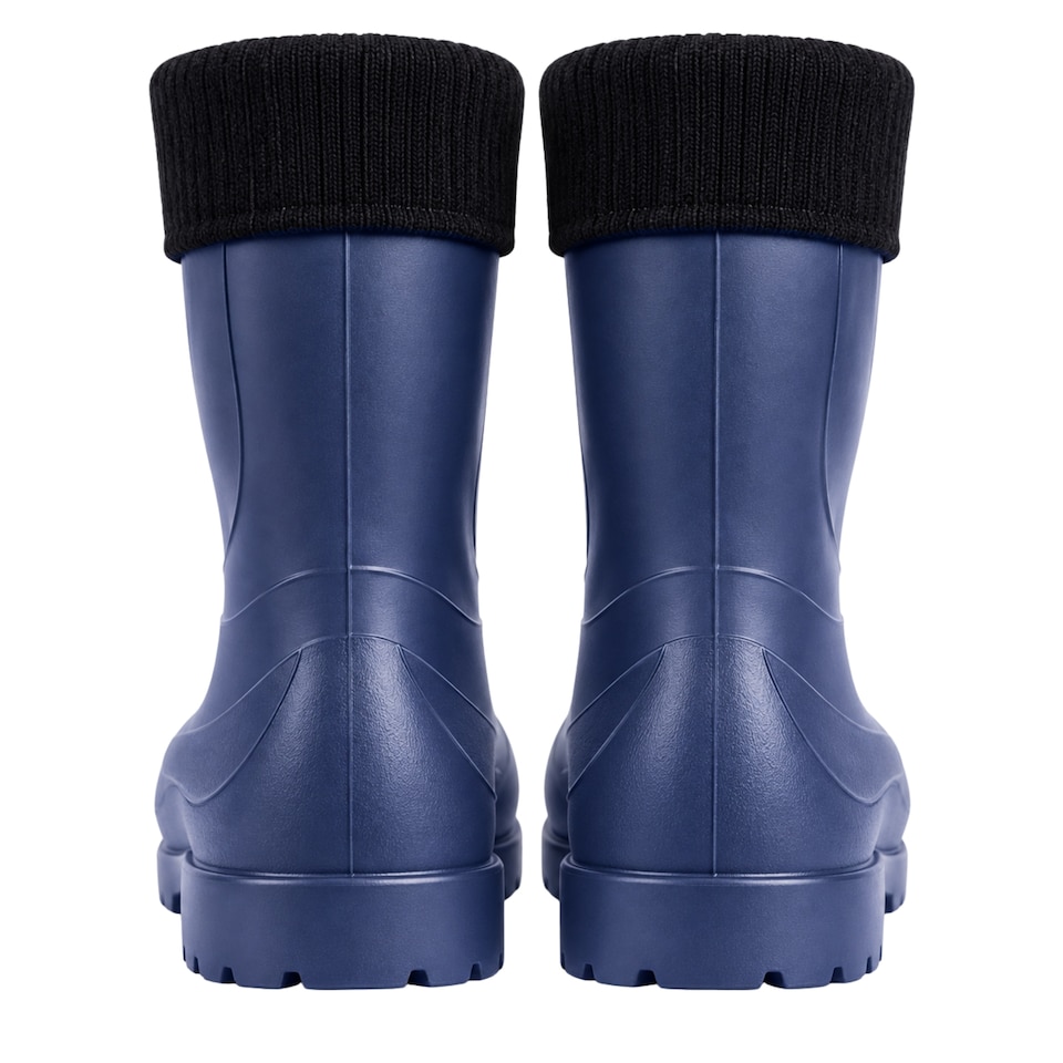 image 1 of Laura Waterproof Women's EVA Wellies with a removable warming liner Blue EU42