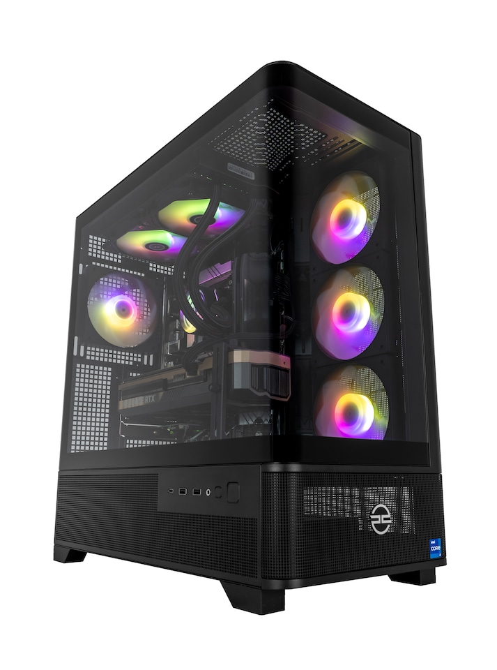 image 1 of PCSpecialist EXTREME Gaming PC - Ryzen 7 9800X3D Nvidia RTX 5080 32GB RAM 2TB M.2 SSD Windows 11 Home