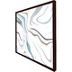 image 2 of Blue rippled marble (Picture Frame) Black | M