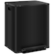 image 1 of HOMCOM 2 x 25L Double Kitchen Bin, Pedal Bin with Soft-Close Lid, Black 