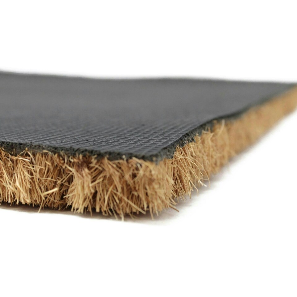 image 1 of Gifts Direct 2 U Coir Door Mat - 40 x 60cm -Welcome Sunflowers