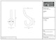 image 4 of Hammer & Tongs Hat & Coat Hook - W25mm x H80mm - Black