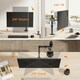 image 6 of VonHaus Height Adjustable Single Monitor Mount for 13-32" Screens