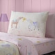 image 3 of Catherine Lansfield Happy Horses Reversible Duvet Cover Set | Cream | Double