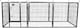 image 3 of Actiaspet Heavy Duty 8 Panel Pet & Small Animal Playpen Run Metal Folding Cage (Silver, Medium, 8)