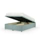 image 1 of Duckegg Linen Ottoman Base Double | Multi