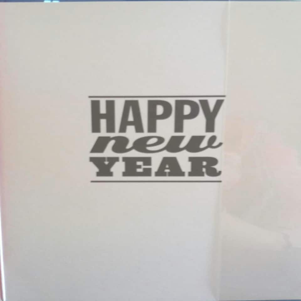 image 1 of New Year Card 'Resolutions Are Made To Be Broken'