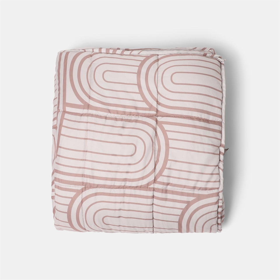 image 1 of OHS Arches Print 8kg Sensory Weighted Blanket Sleep Therapy