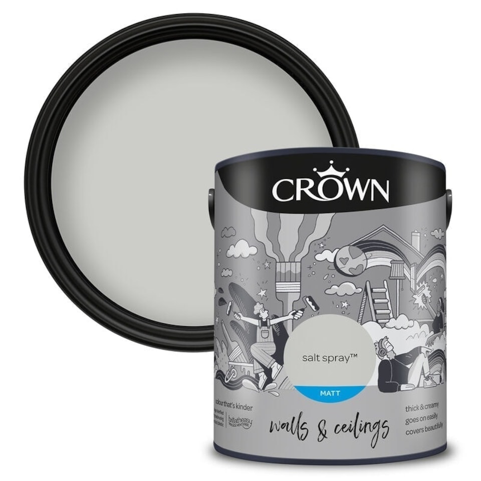 image 1 of Crown Matt Emulsion Salt Spray 5L
