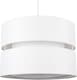 image 6 of CGC Lighting Gayle Cream Two-Tier Fabric Shade | Cream | Cream | Medium