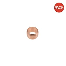 Securplumb Copper Compression Olives (Pack of 100) - Bronze - 15mm