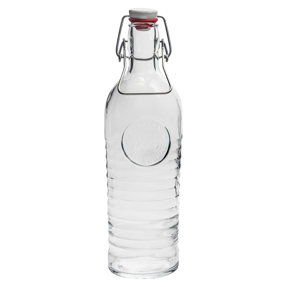 image 1 of Bormioli Rocco Officina 1825 Glass Swing Bottle - 1.2 Litre