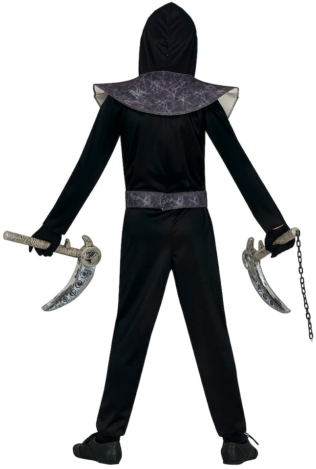 image 1 of Fancy Dress Child Dark Ninja Costume - 3-4 Years