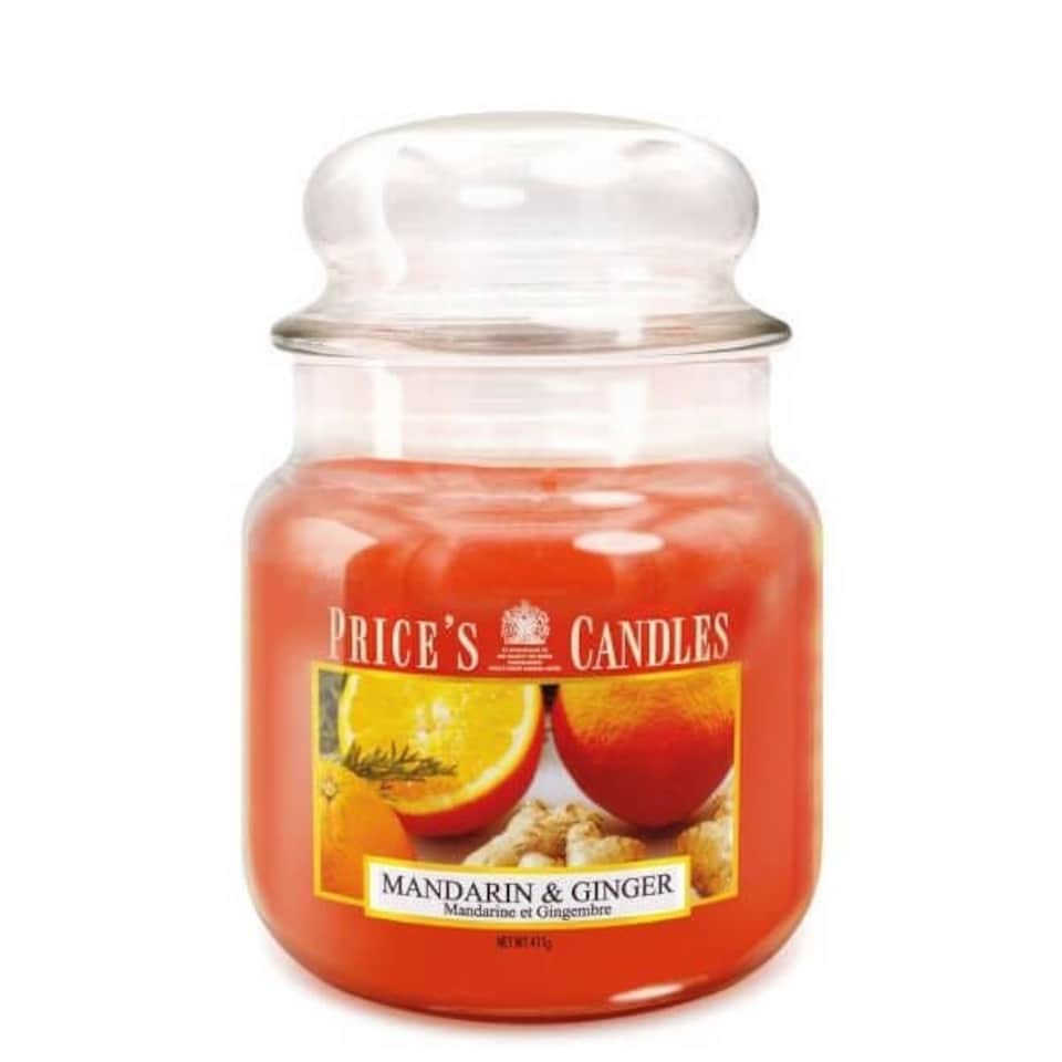 image 1 of Prices Fragrance Collection Mandarin & Ginger Medium Jar Candle