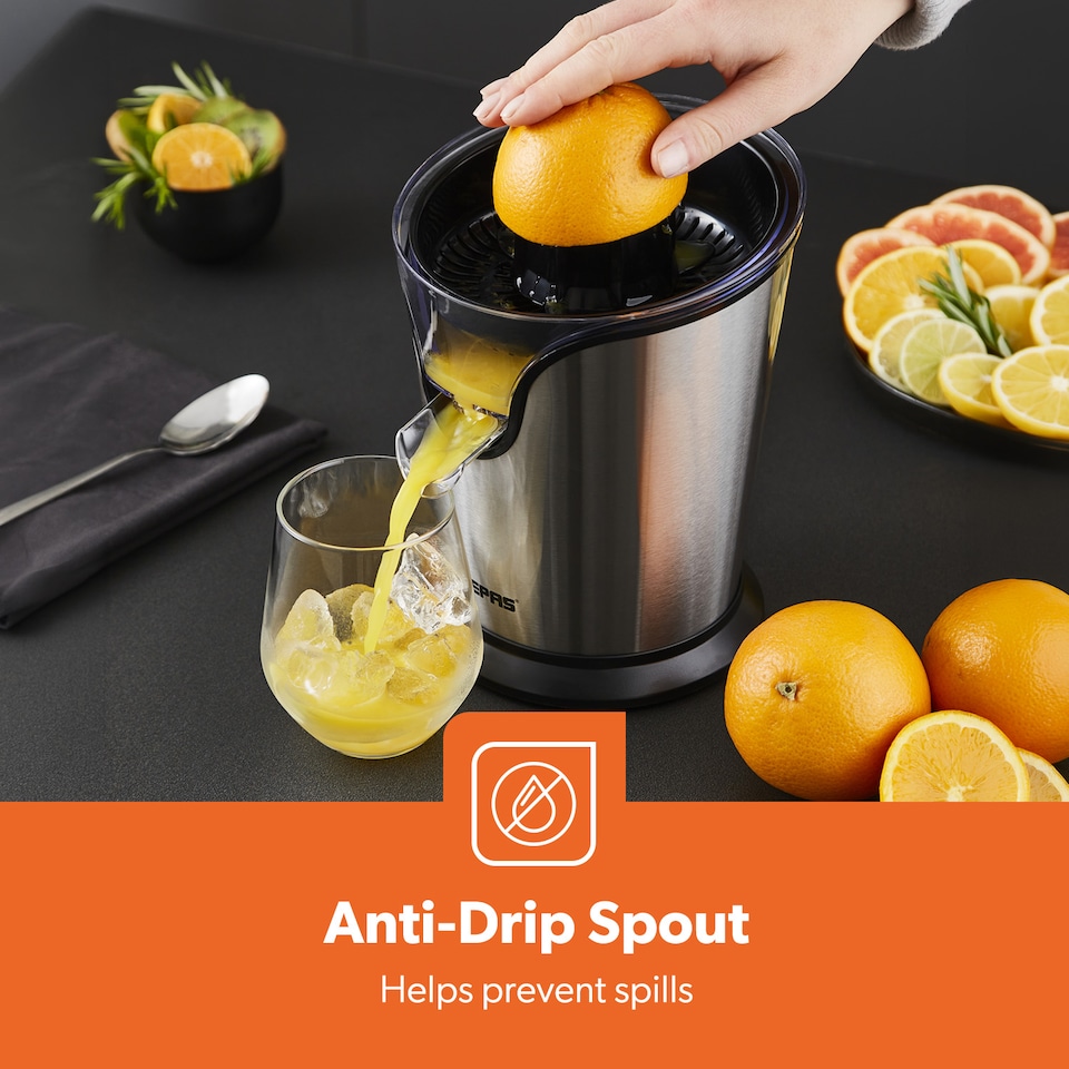 image 1 of GEEPAS 100W Citrus Juicer Electric Orange Juicer