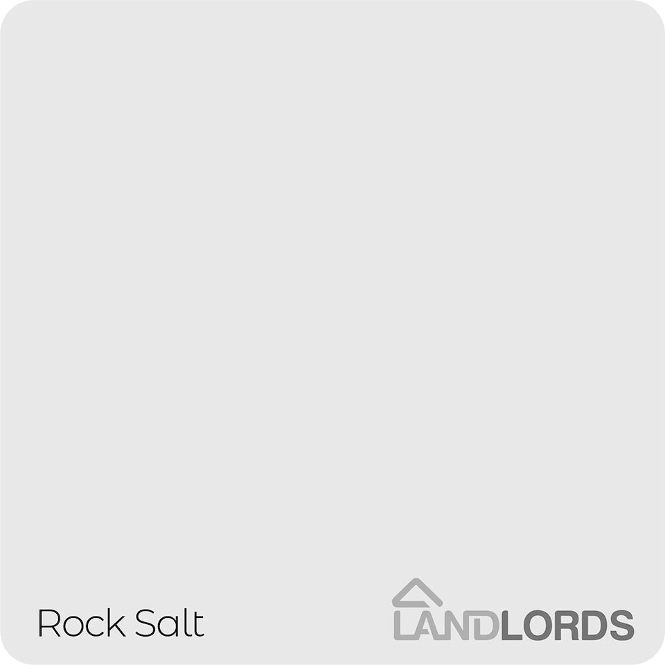 image 1 of Landlords Paint - One Coat Paint - Quick Coverage Interior Walls & Ceilings - Rock Salt - 1L