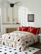 image 1 of Stag Teddy Red Single Duvet Cover Set