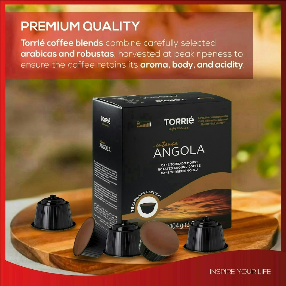 image 1 of Angola - Dolce Gusto ® Compatible Coffee Capsules (80 Pods)