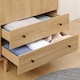 image 9 of HOMCOM 2 Door Wardrobe with 2 Drawers, Hanging Rail, Clothes Storage Organiser