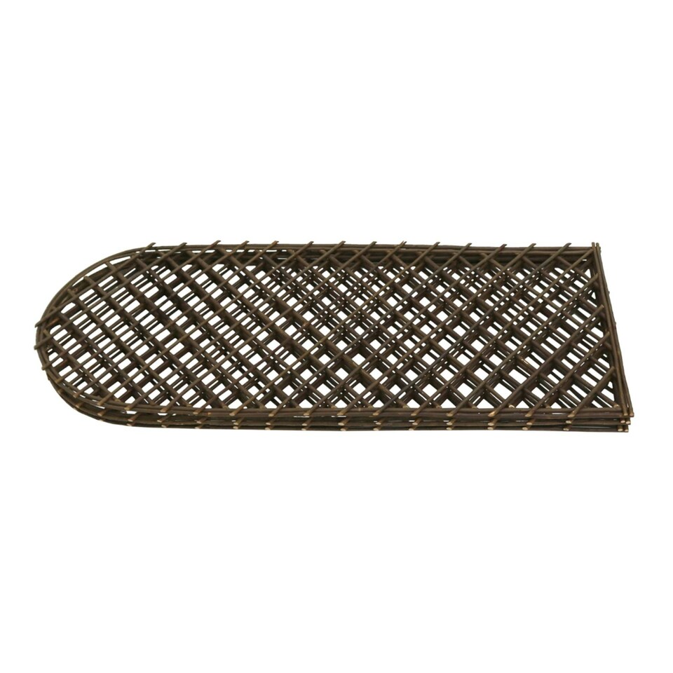 image 1 of Oypla Set of 2 Willow Trellis Fencing Panel Screen Climbing Trellises