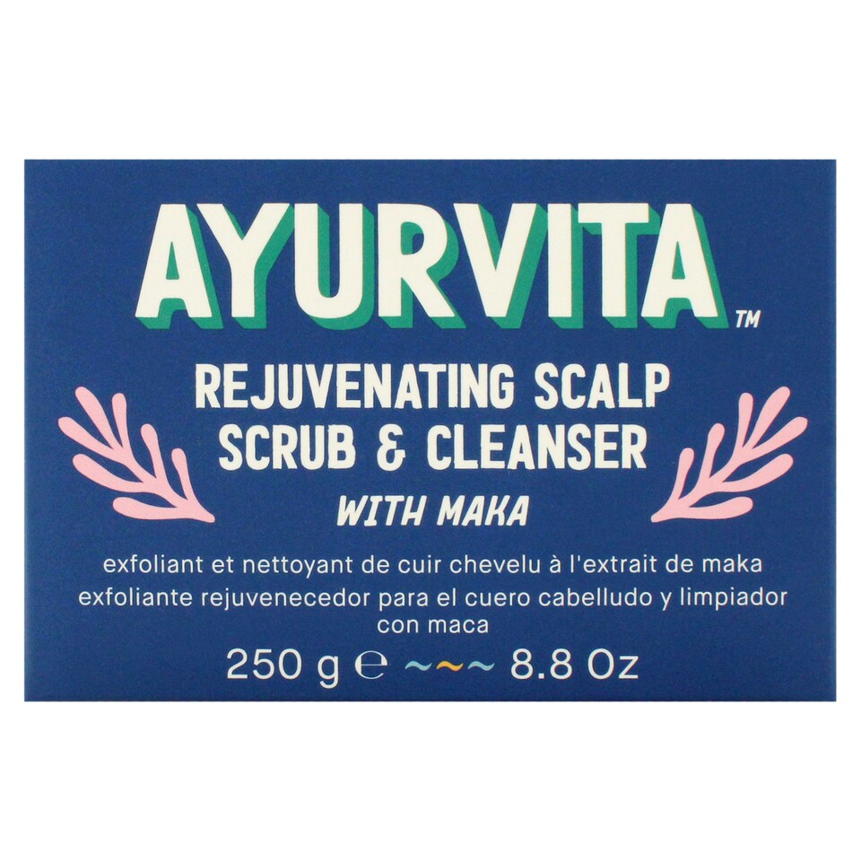 image 1 of Maka Rejuvenating Scalp Scrub and Cleanser by AyurVita for Unisex 6.7 oz Cleanser