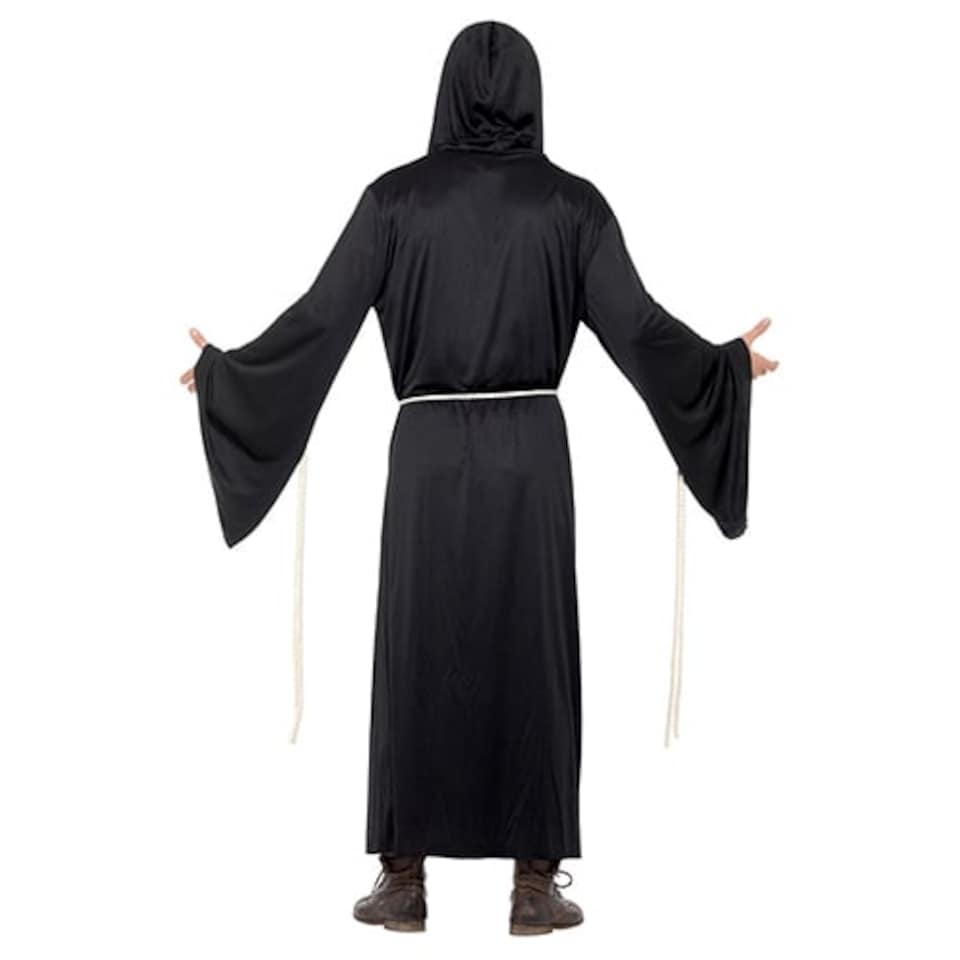 image 1 of Grim Reaper Dropped Sleeves Fancy Dress Costume Unisex Adult Large
