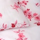 image 2 of Sakura Blossom Soft Easy Care Bed Linen Bedding Duvet Cover Quilt Set With Pillow Cases | Pink | Double