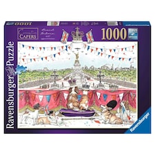 Ravensburger Eleanor Tomlinson Coronation Capers 1000 Piece Jigsaw Puzzle