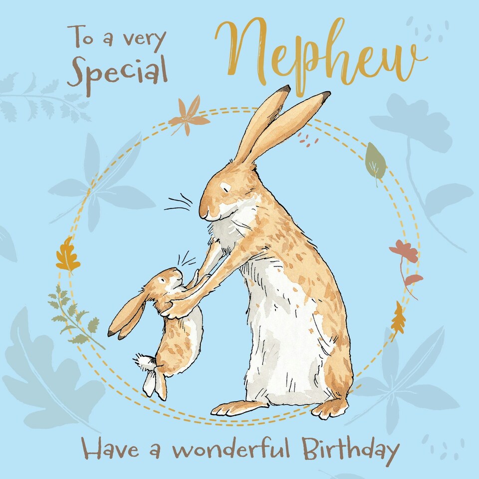 image 1 of Guess How Much I Love You 'Special Nephew' Birthday Card