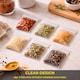 image 7 of 200 Clear Zip Seal Bags 5x7.5inch Resealable Pouches | Clear