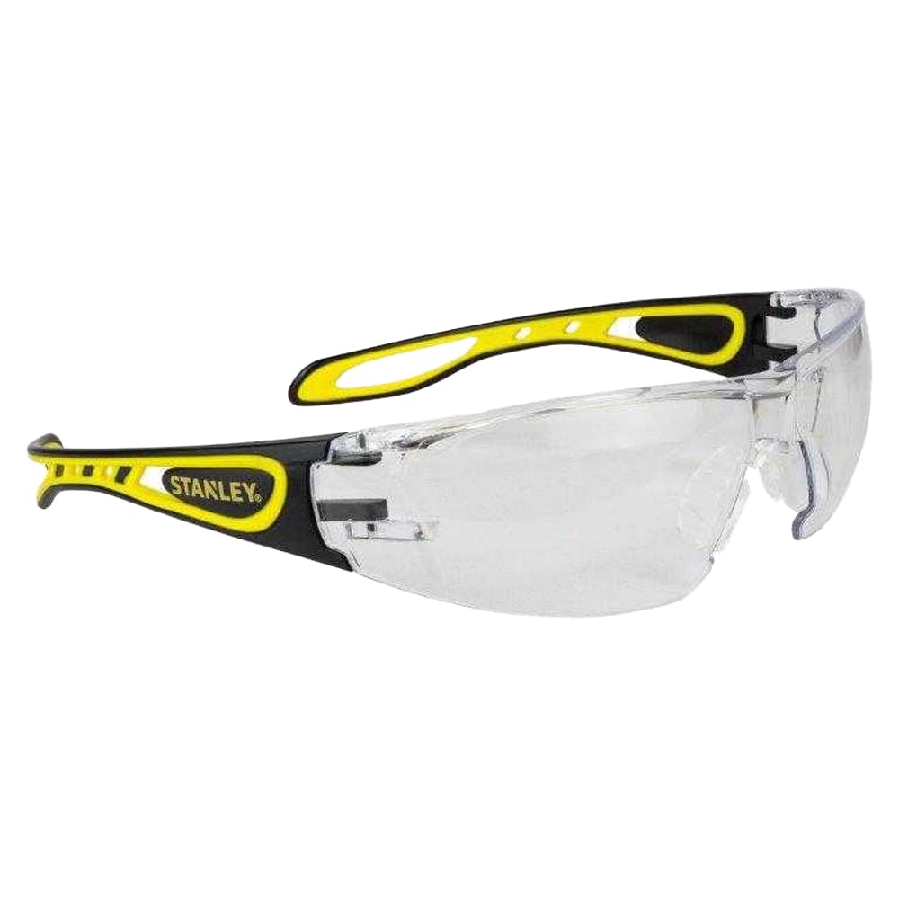 Stanley Wrap Safety Glasses Black Black One Size 1